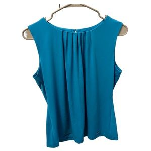 Calvin Klein blue tank top blouse